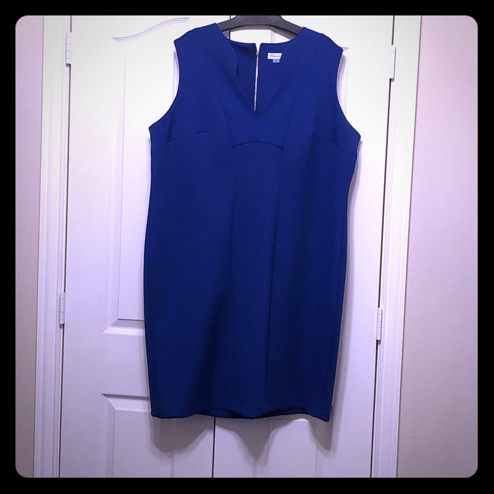 Calvin Klein Cobalt Blue Dress